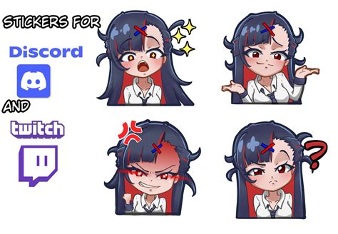 Stickers/Emotes for discord, twitch, etc - Artists&Clients