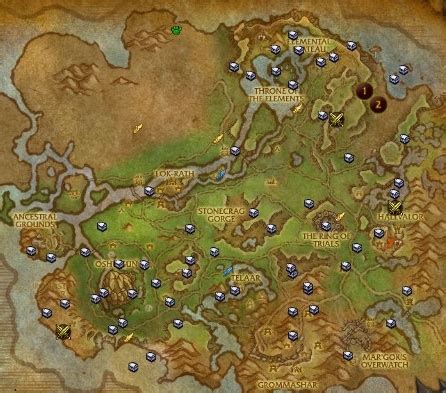 Nagrand Treasure Map - Item - World of Warcraft