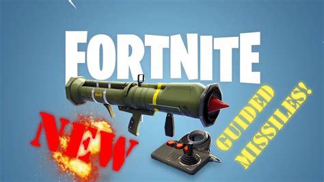 NEW Guided Missile WIN! Fortnite Battle Royale - YouTube