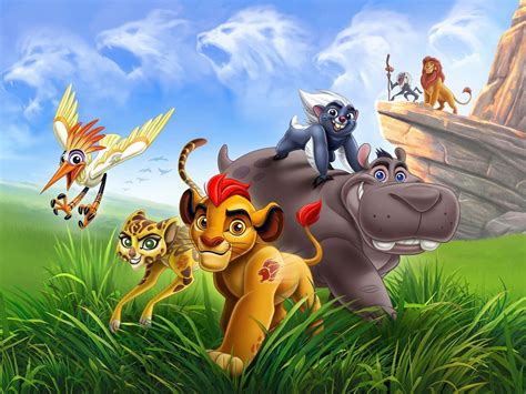 Download Follow The Roar Of The Lion Guard Wallpaper | Wallpapers.com