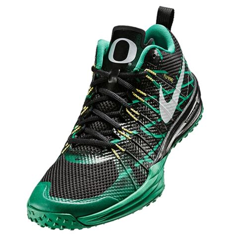 Oregon Ducks Nike Lunar TR1 Shoe - Metallic Silver/Kelly/Yellow Strike/Black | Official Oregon ...