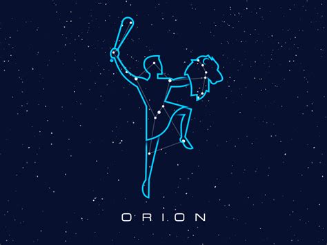 Constellations - Orion by Csaba Gyulai on Dribbble