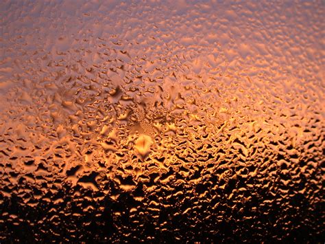 Image*After : textures : glass water wet drop drops waterdrops moist condensation sunset sunrise ...