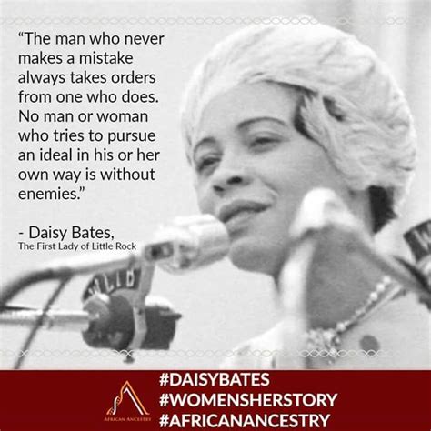 Daisy Bates African Ancestry, Memorable Quotes, Little Rock, Bates, First Lady, Inspire Me ...