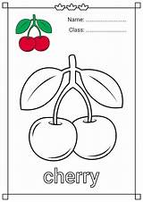Premium Vector  Cherry Coloring Page For Kids sketch template