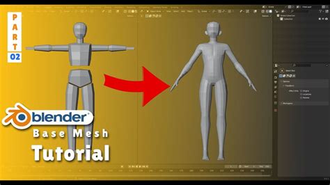 Blender - Anime Character Modeling PART-02 | Base Mesh | @shionmgr ...