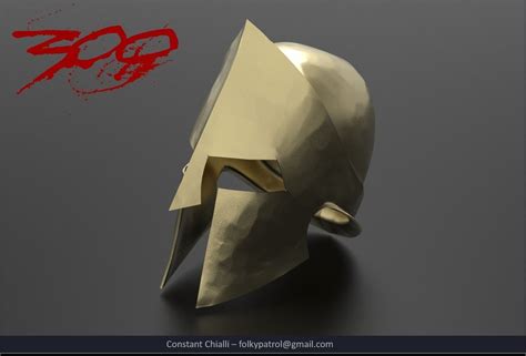 300 - Spartan Helmets 3D model 3D printable | CGTrader