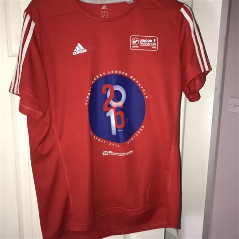 Adidas london marathon 2016 t shirt Large - Depop