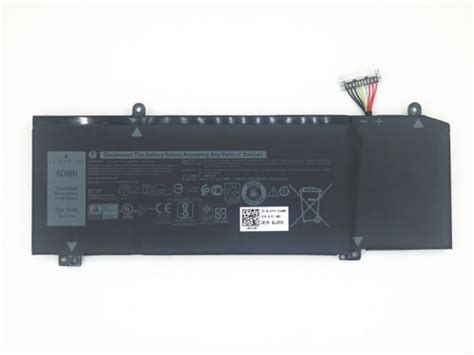 Original Dell Alienware m17 Battery 60Wh 3750mAh