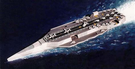 future aircraft carrier concepts | Proposed CVN Concept 1:800, (future ...