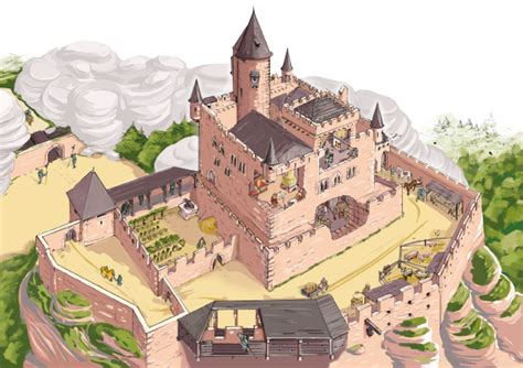 Château fort - Châteaux Forts Alsace