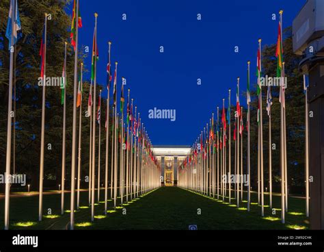 The United Nations headquarters in Geneva Stock Photo - Alamy