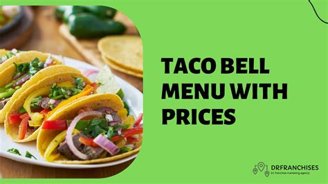 Taco Bell Value Menu 2024 - Corri Cassandre