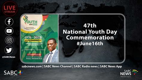 LIVE | 2023 SA National Youth Day Celebrations - SABC News - Breaking ...