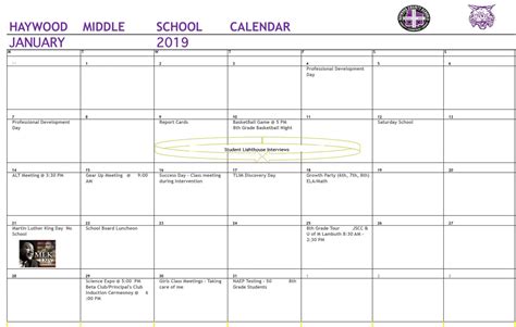 School Calendar | Haywood County Schools