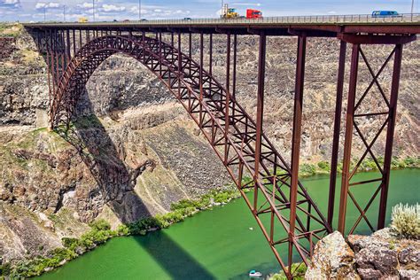 Perrine Bridge, Twin Falls, Idaho Photograph by Tatiana Travelways - Pixels