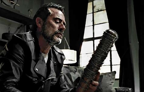 Negan and Lucille by deeds666 on DeviantArt