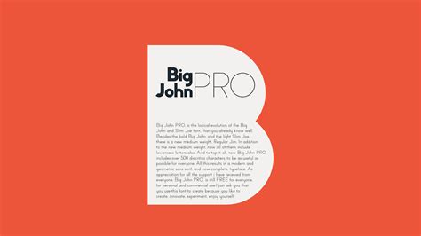 Big John PRO - Free Typeface on Behance