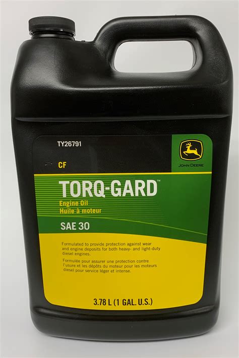 John Deere SAE 30 Torq-Gard Engine Oil TY26791 (1 Gallon)