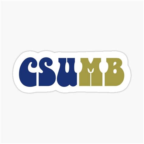 "CSUMB Sticker" Sticker for Sale by haileyrizzo | Redbubble