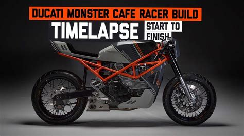 This Custom Ducati Ghost Is A Retro-Modern Monster 600 Cafe Racer