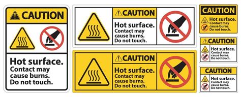 Caution Hot Surface Vector Art, Icons, and Graphics for Free Download