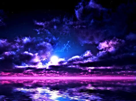 Download Wallpaper Purple Sky - Purple And Blue Sky (#1876940) - HD Wallpaper & Backgrounds Download