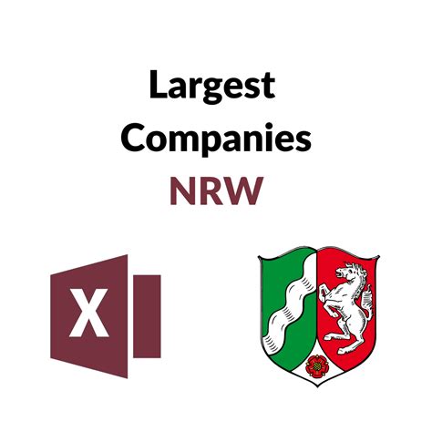 List of the 1,000 largest companies North Rhine-Westphalia [2023]