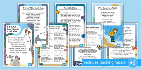 Under the Sea Songs | Ocean Songs and Rhymes Resource Pack