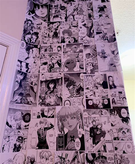 Aesthetic Anime/manga Panel Wall Collage Physical Prints 46&60 - Etsy ...