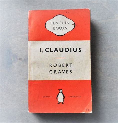 I, Claudius by Robert Graves 1955 - Orange Penguin paperback - Vintage book (With images ...