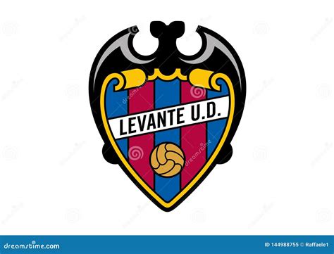 Levante UD Oficial Logo editorial image. Illustration of vector - 144988755