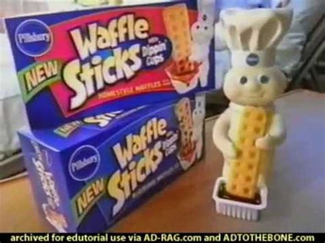 Pillsbury Doughboy - Waffle SticksCommercial - YouTube