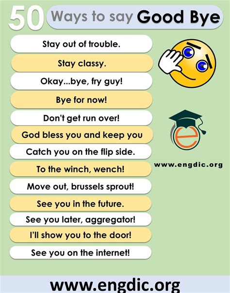 Different 50 ways to say goodbye lyrics | Say goodbye lyrics, Goodbye ...