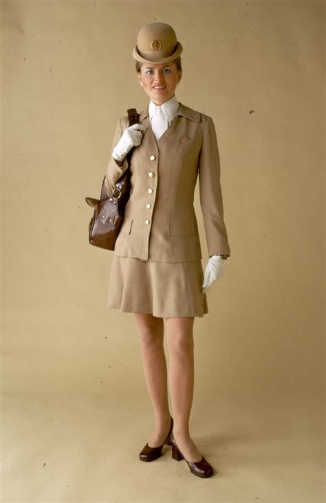 Beautiful Flight Attendant Uniforms Around the World From the 1970s ...