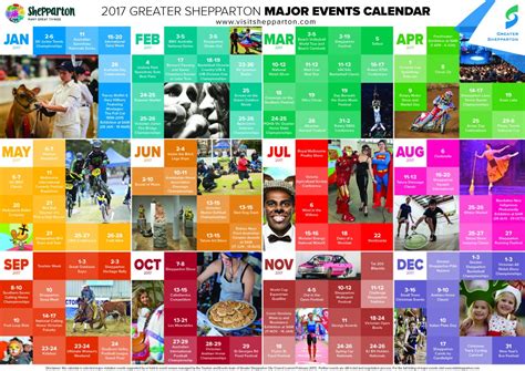 2017 Tourism and Events calendar launched - Greater Shepparton City Council