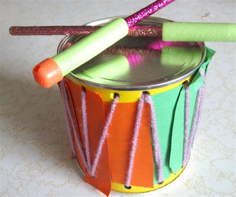 How to Make a Drum/Musical Instrument Set for Kids | Instrument craft ...