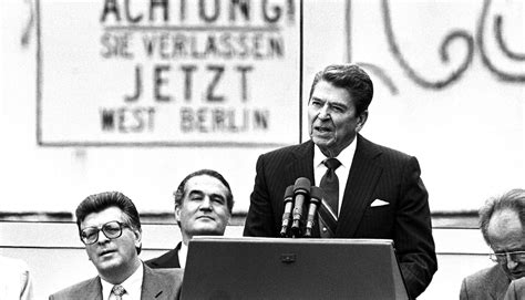 'Tear down this wall' was almost cut from Reagan speech - Futurity ...