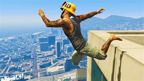 GTA 5 Funny Crazy Jump - Funny Moments & Fails In GTA 5 | Grand Theft Auto V | GTA 5 Funny Crazy ...