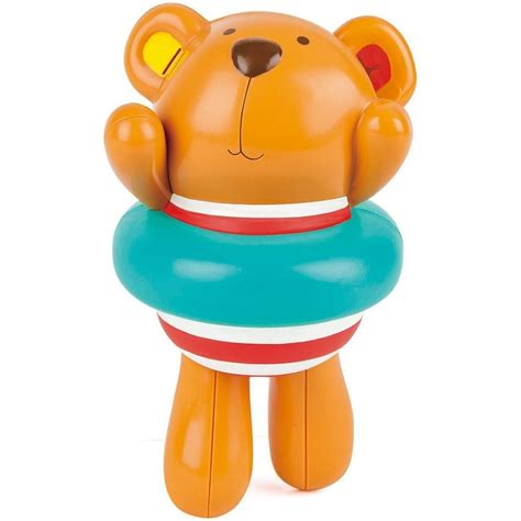 Hape Swimmer Teddy Wind-Up Toy | Bath Toys