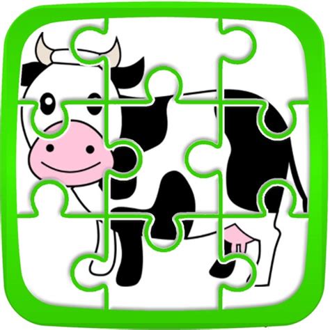 Puzzles Cow Jigsaw Education by Thana Chumnarnchanann