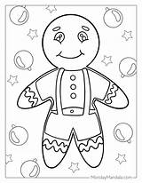 45 Gingerbread Man Coloring Pages Free PDF Printables sketch template