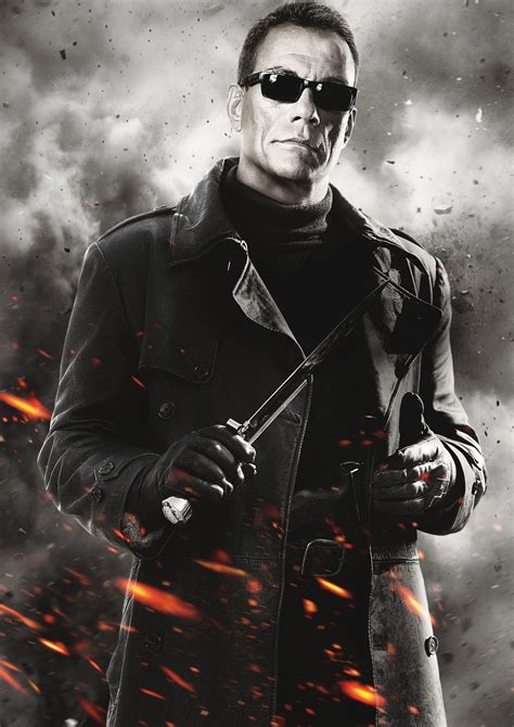 the expendantables 2 movie poster with an evil looking man in sunglasses