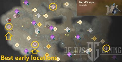 Enshrouded - Scrap Metal map locations - Deltia's Gaming