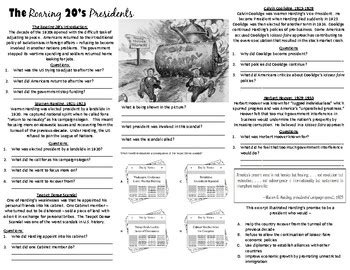 Roaring 20s: Nativism by Fun With History | Teachers Pay Teachers