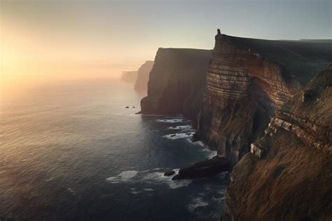 Premium Photo | Cliffs of moher at sunrise county clare ireland