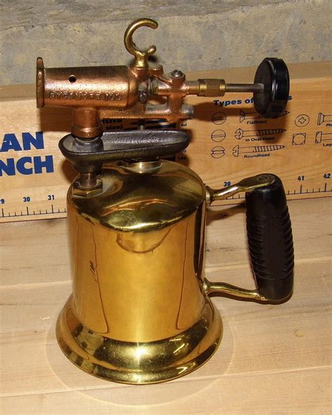 Antique Blow Torch Lamp - Blowtorch Info