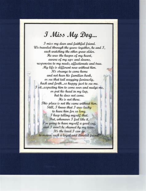 Dog Memorial Poem, Pet Bereavement Poem, Pet Memorial Poem Print ...