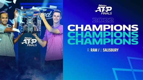 Champions In Turin! Ram/Salisbury Clinch Nitto ATP Finals Title | News Article | Nitto ATP ...