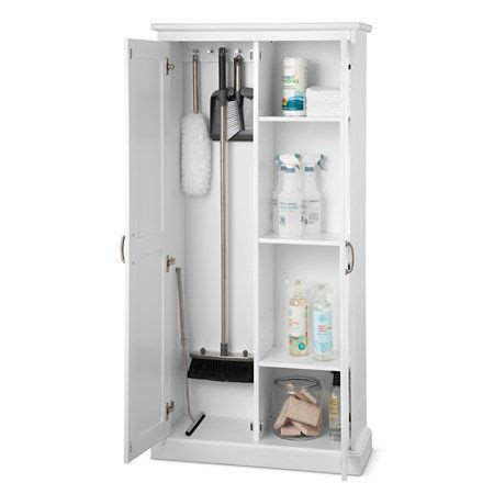 Slim Cleaning Storage Cabinet with Doors | Slim storage cabinet, Cleaning storage, Storage